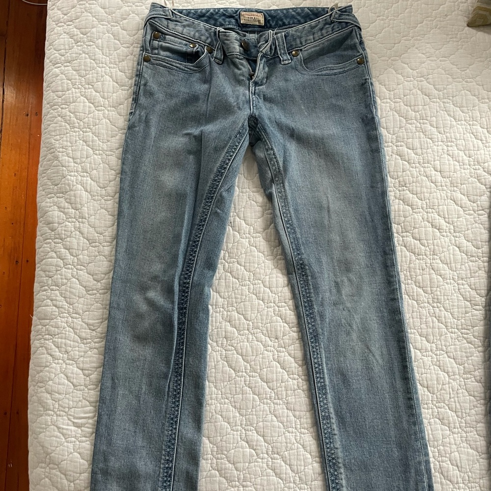 Free People low rise jeans size 26